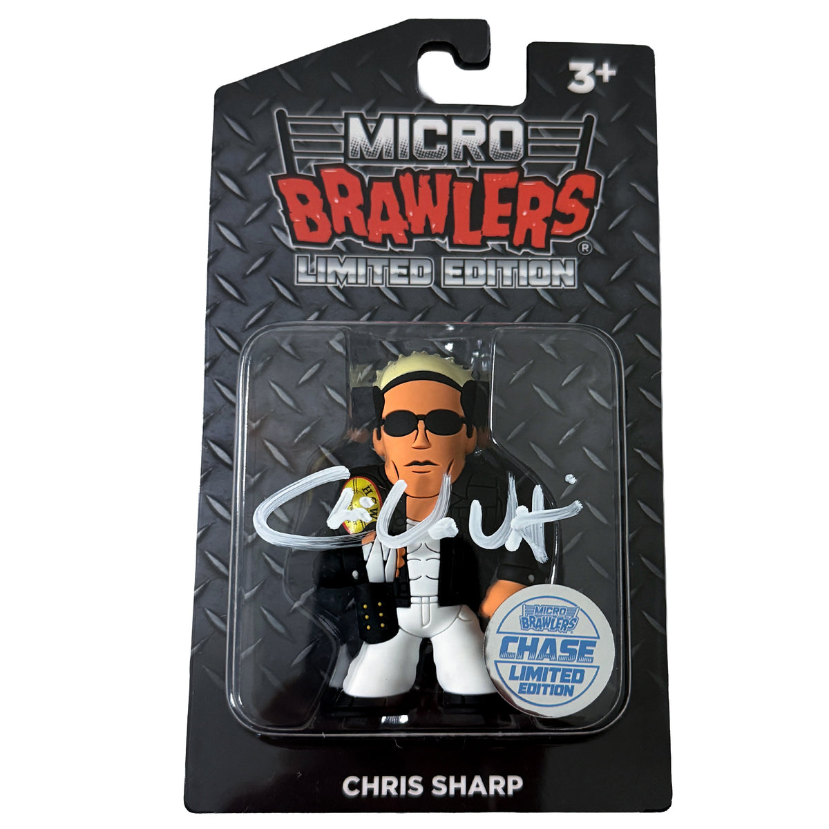 Chris Sharp Micro Brawler - CHASE Variant! (Autographed)
