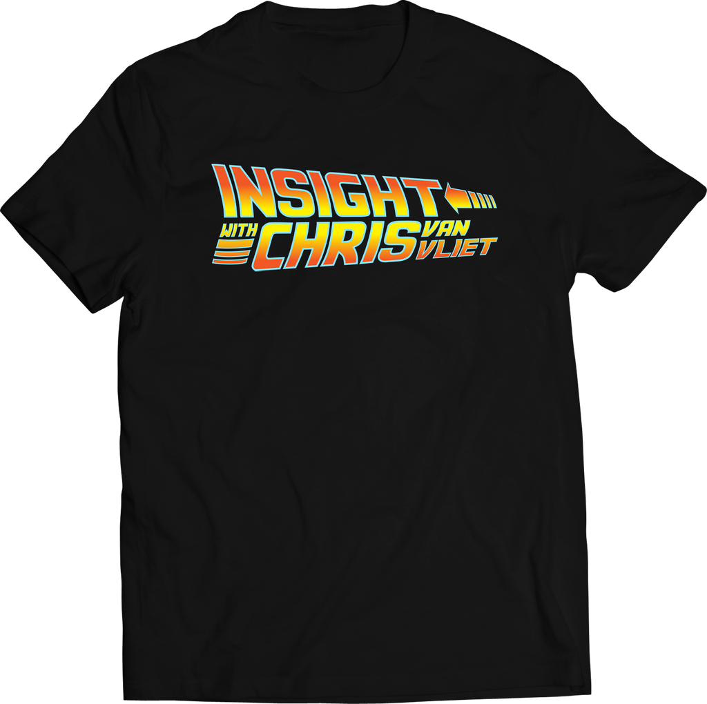 Insight With Chris Van Vliet BTTF T-Shirt (Black)